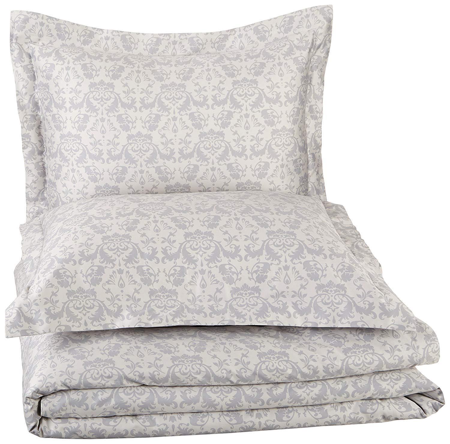 Printed Cotton Sateen Duvet Set