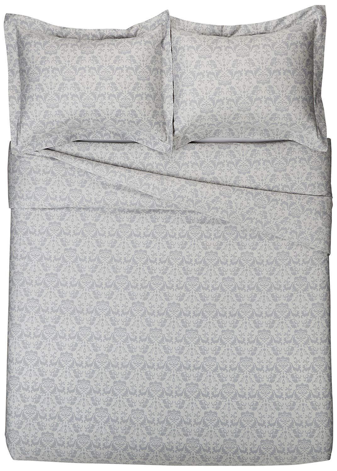 Printed Cotton Sateen Duvet Set