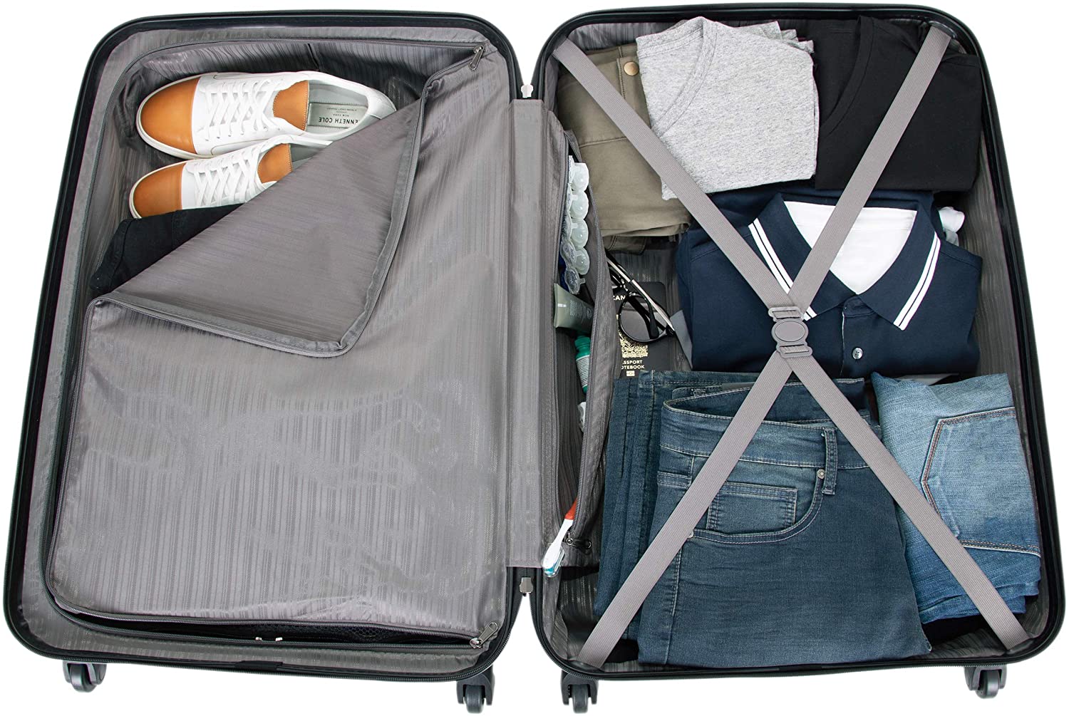 3-Piece Lightweight Hardside 4-Wheel Spinner Luggage