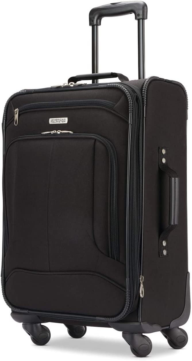 Tourister Pop Max Softside Luggage with Spinner Wheels