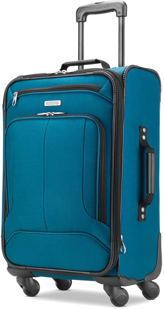 Tourister Pop Max Softside Luggage with Spinner Wheels