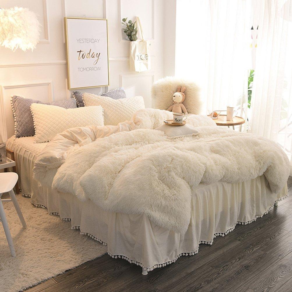 Luxury Plush Shaggy Duvet Cover Set