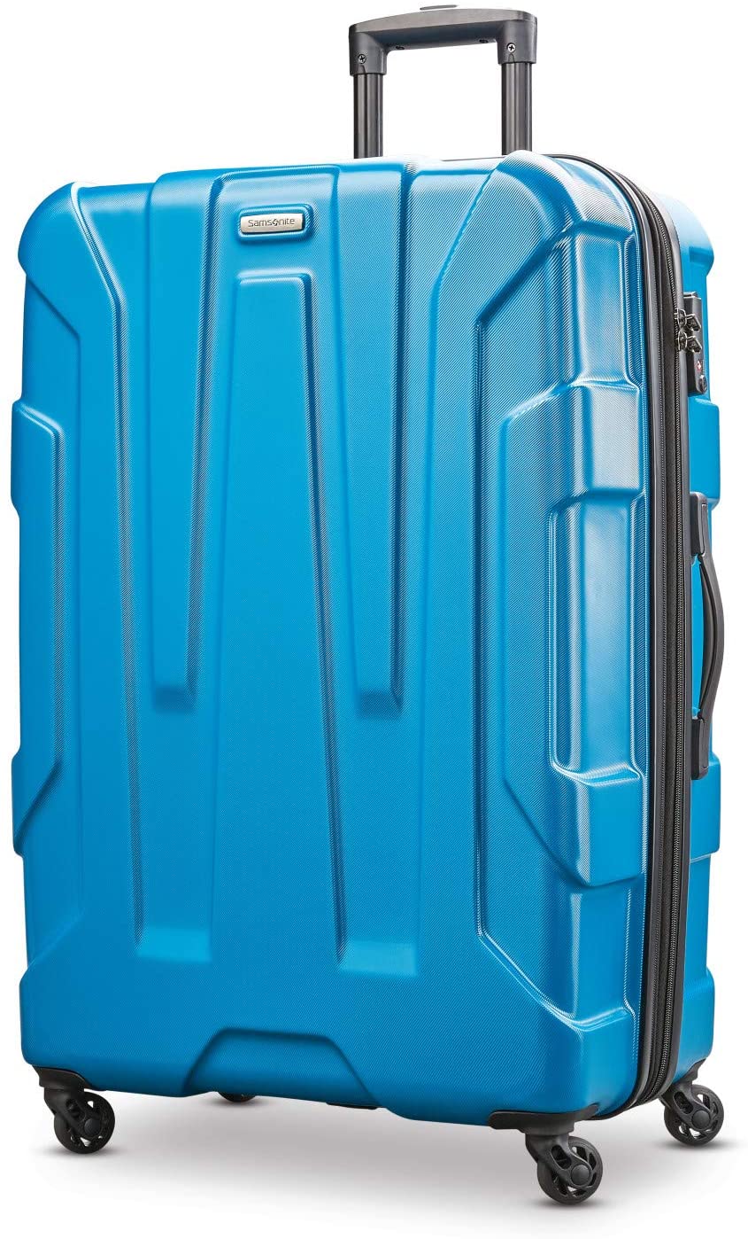 Hardside Expandable Luggage with Spinner Wheels, Blue Slate, 3-Piece Set