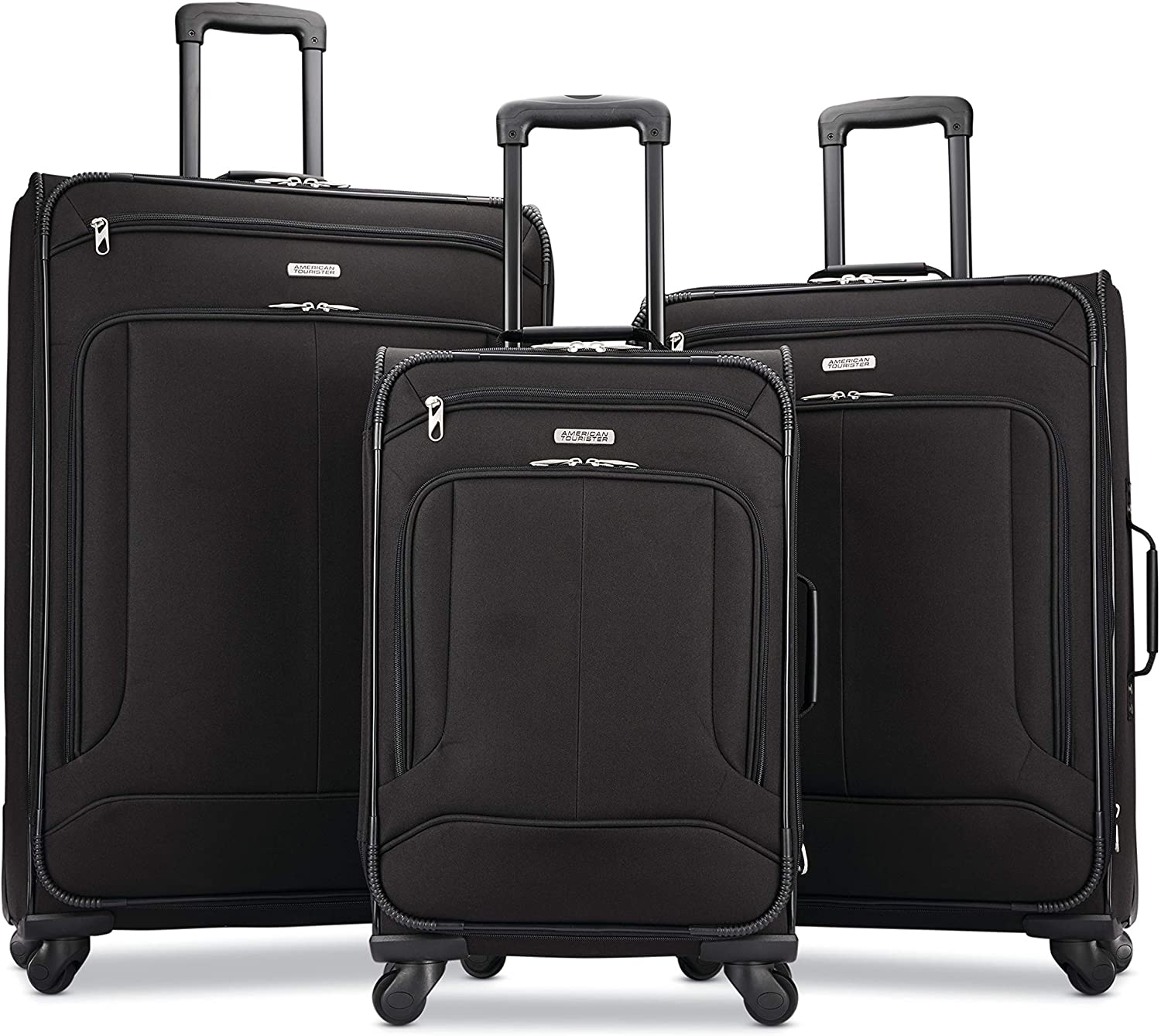 Tourister Pop Max Softside Luggage with Spinner Wheels