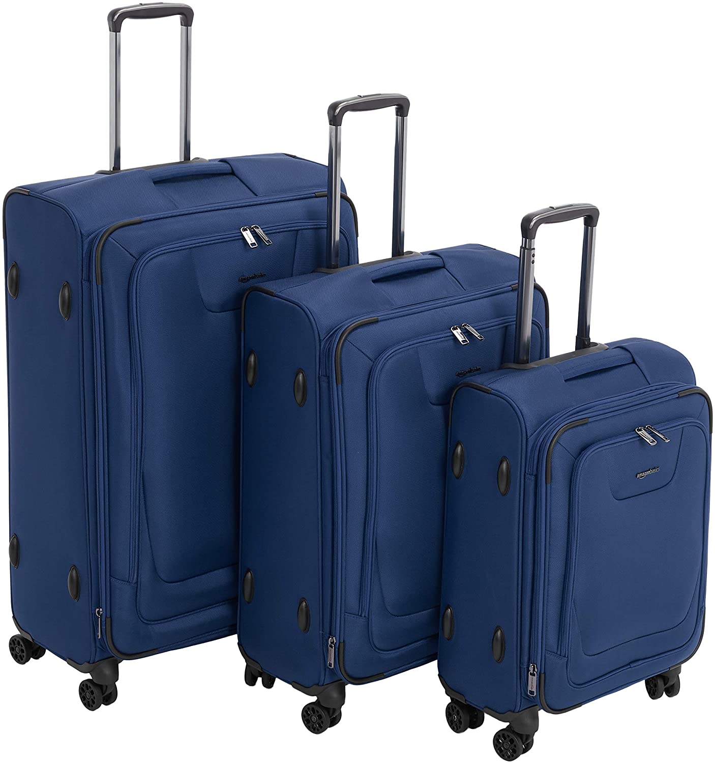 Expandable Softside Spinner Suitcase Luggage with TSA Lock and Wheels