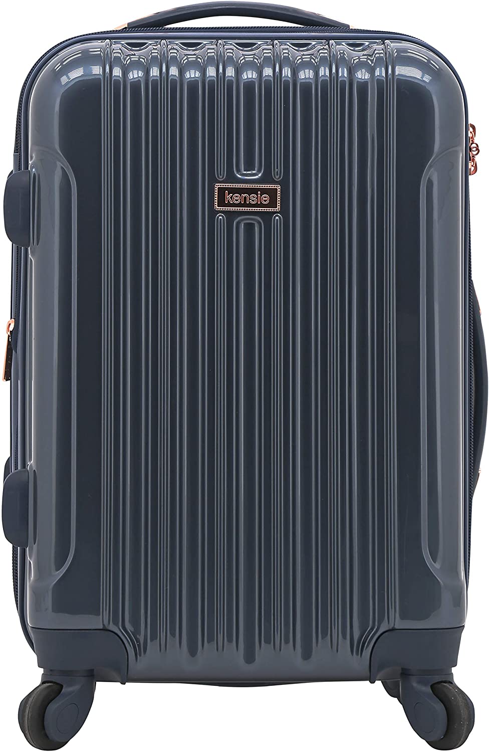 3 Piece  Light Metallic Style TSA-Lock Spinner Luggage Set