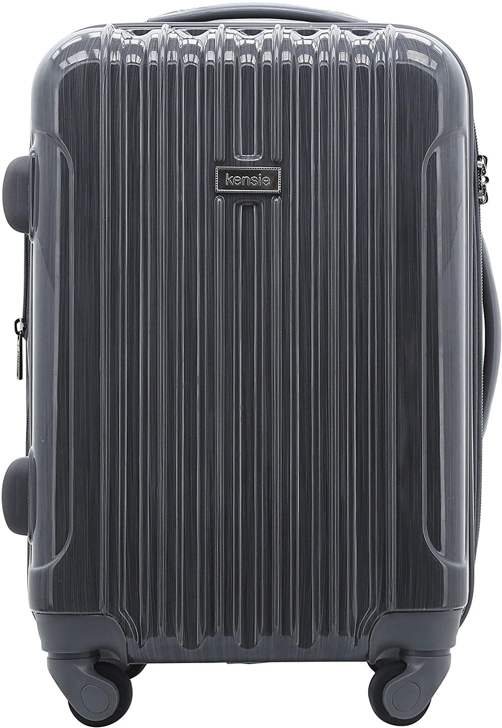 3 Piece  Light Metallic Style TSA-Lock Spinner Luggage Set