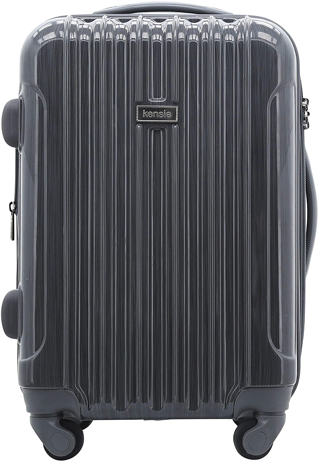 3 Piece  Light Metallic Style TSA-Lock Spinner Luggage Set