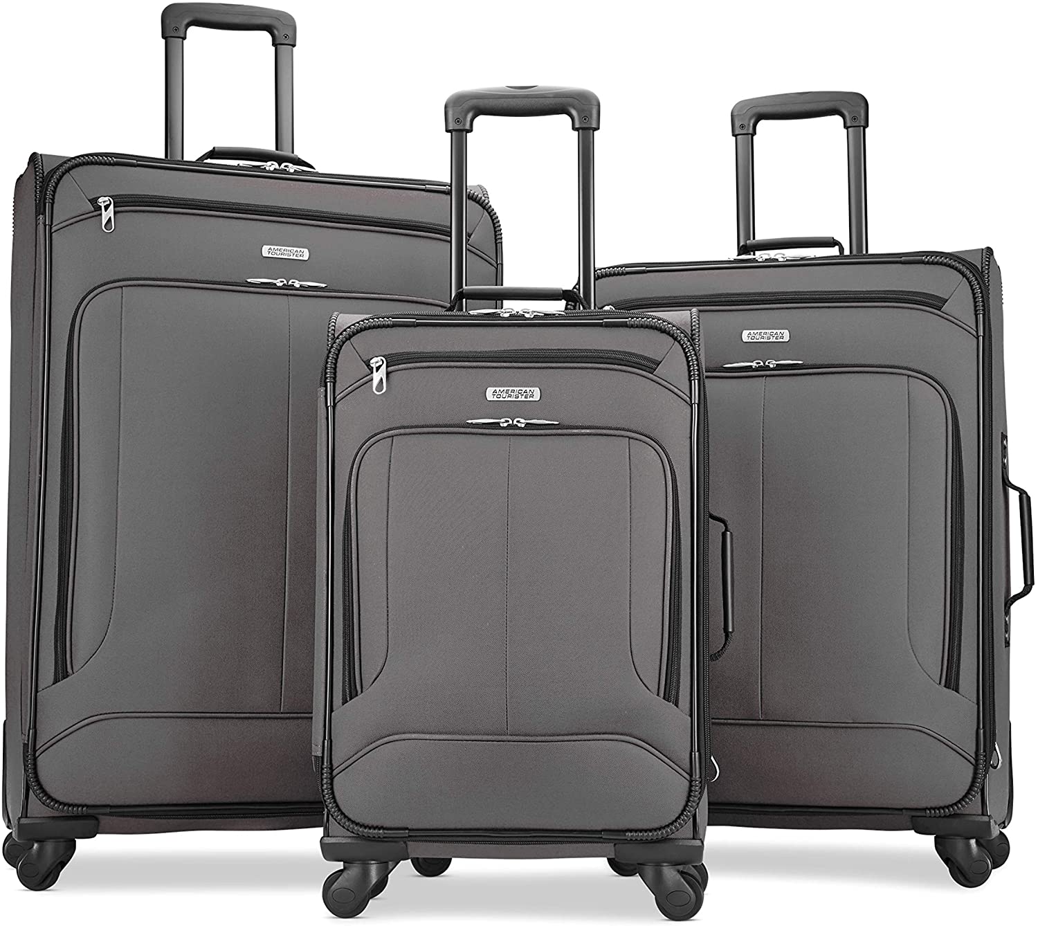 Tourister Pop Max Softside Luggage with Spinner Wheels