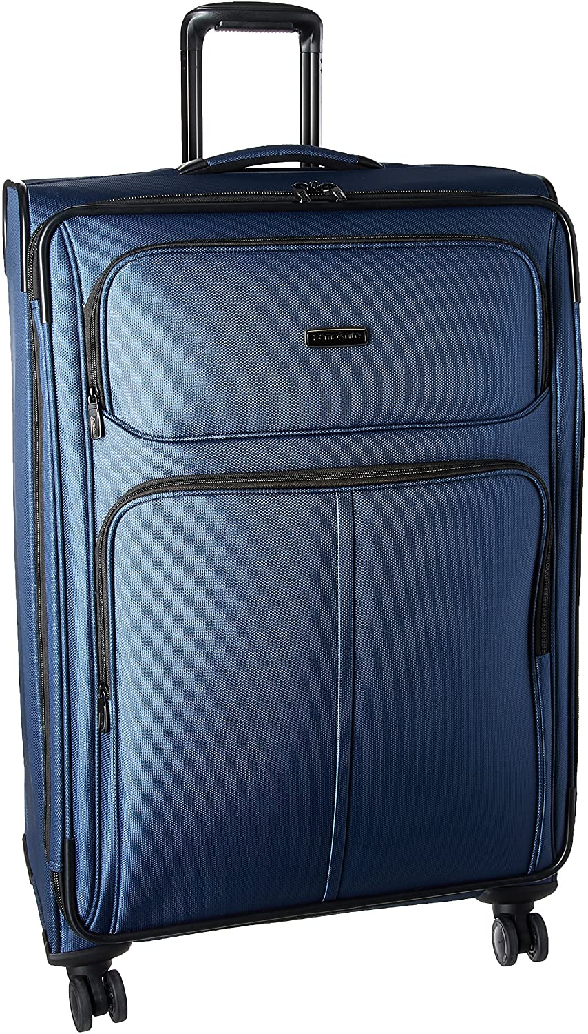 Leverage LTE Softside Expandable Luggage with Spinner Wheels, Poseidon Blue
